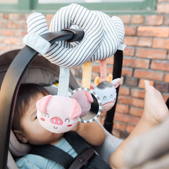 Farm Spiral Stroller Toys