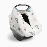 Cotton Muslin Car Seat Canopy