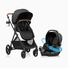 Shyft Intuiti Travel System with Revolve180 LiteMax NXT Rotational Infant Car Seat