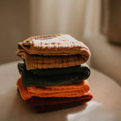 Muslin Cotton Burp Cloths (4-Pack)