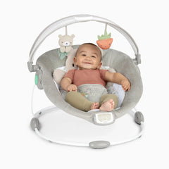 InLighten Baby Bouncer Seat with Light Up Toy Bar