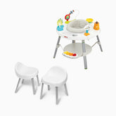 3-Stage Activity Center and Kid Chairs Bundle