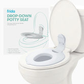 Drop-Down Potty Seat