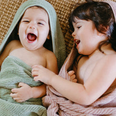 The Organic Ribbed Hooded Towel