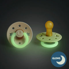 Itzy Soother Glow in the Dark Natural Rubber Pacifier