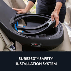 Revolve360 Slim 2-in-1 Rotational Car Seat with Quick Clean Cover