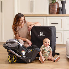 Elite Padded Travel Bag for Infant Car Seat & Stroller Combos