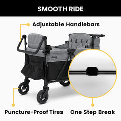 Jeep Wrangler Deluxe 4 Seater Stroller Wagon