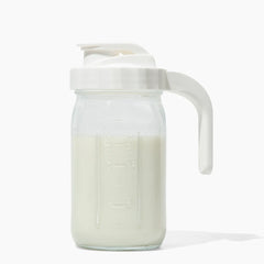 Glass Milk Pitcher