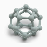 Atom Silicone Teether Toy