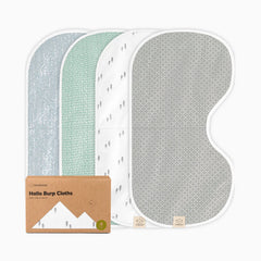 Hallo Burp Cloths (4 Pack)