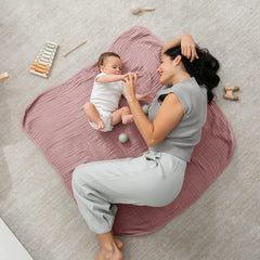 6-Layer Cotton Muslin Baby Blanket