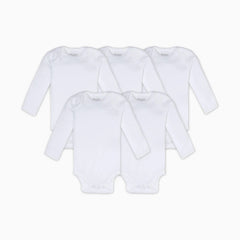 Organic Long Sleeve Bodysuit (5-Pack)