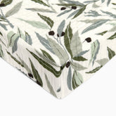 Quilted Changing Pad Cover in GOTS Certified Organic Muslin Cotton