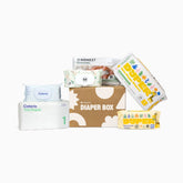 Diaper Box - 104 Diapers & 172 Wipes