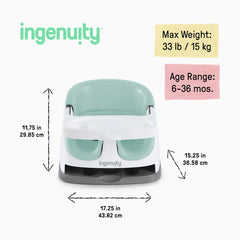 Baby Base 2-in-1 Feeding Booster and Floor Seat