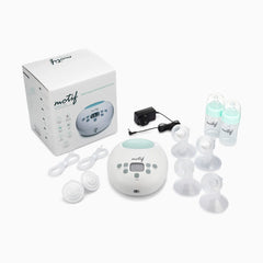 Luna Double Electric Breast Pump with Battery