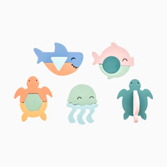 5-Piece Bath Toy Set