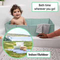 Tuckaway Toddler Tub, Converts Shower to Tub