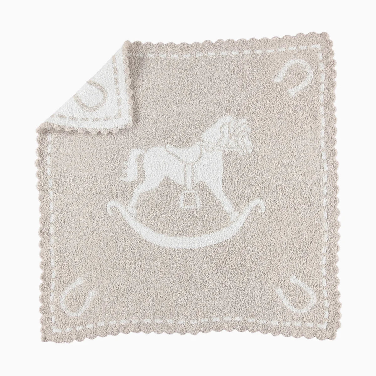 CozyChic Scalloped Receiving Blanket