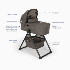 DEMI Series Bassinet + Stand
