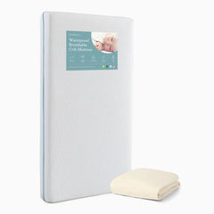 Waterproof Breathable Crib Mattress with Organic Pad