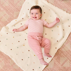 Organic Printed Short Sleeve Bodysuit (3 Pack)