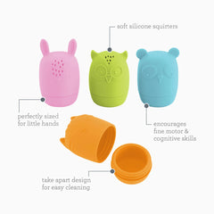 Easy Clean Bath Squirters Playset