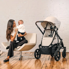 Vista V3 Stroller & Aria V2 Lightweight Infant Car Seat Travel System