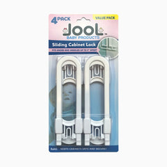 U Shape Sliding Cabinet Locks (4 Pack)