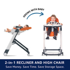 Siesta Grow With Baby Folding High Chair & Recliner