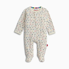 Organic Cotton Magnetic Footie (4 Pack)