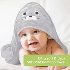 Cuddle Bamboo Viscose Hooded Towel