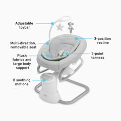 Soothe My Way Swing with Removable Rocker