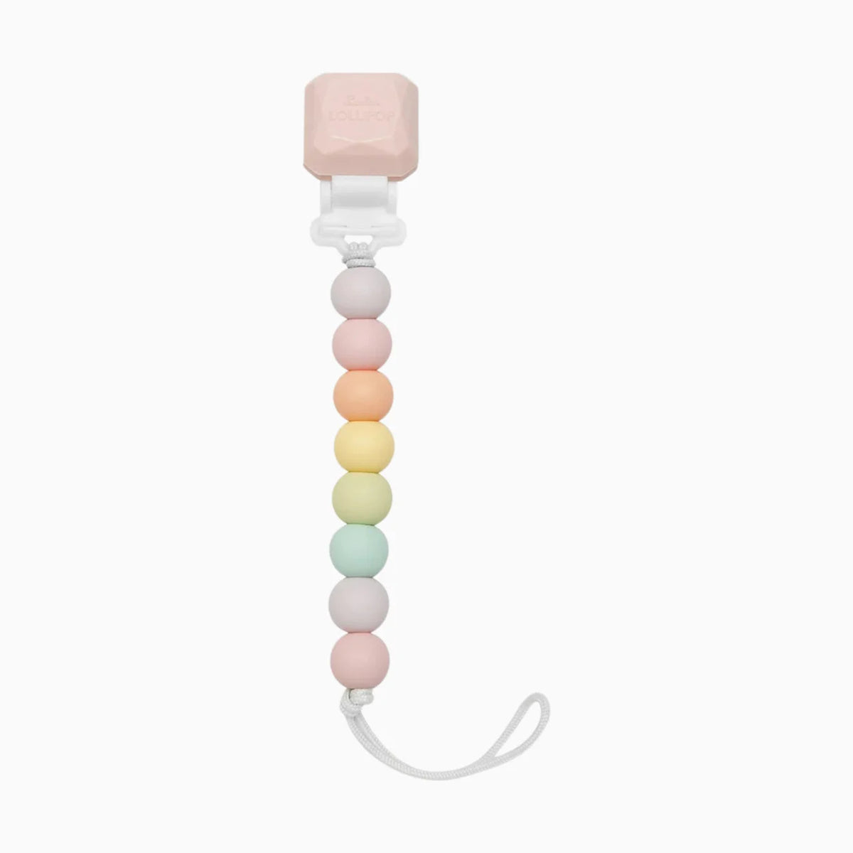 Lolli Gem Silicone Pacifier Clip