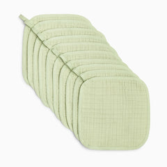 Organic Cotton Muslin Bath Set