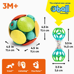 Wobble & Rattle Gift Set, 2-PK