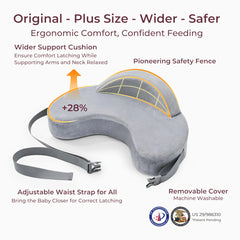 Upgraded Adjustable Nursing Pillow