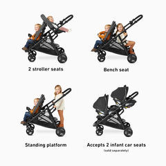 Ready2Grow 2.0 Double Stroller