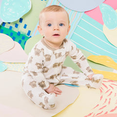 Organic Cotton 2-Way Zip Footie (2 Pack)