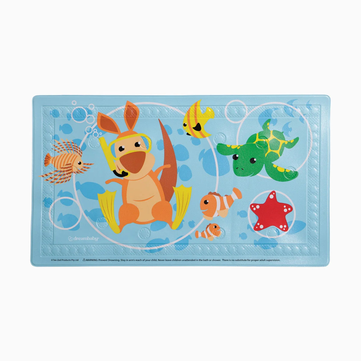 Anti-Slip Bath Mat with Too Hot Indicator
