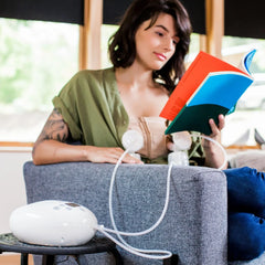 Luna Double Electric Breast Pump with Battery