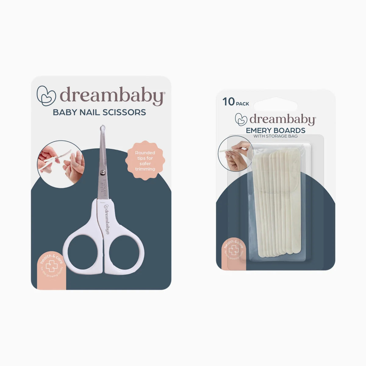 Nail Scissors and Emery Board Bundle