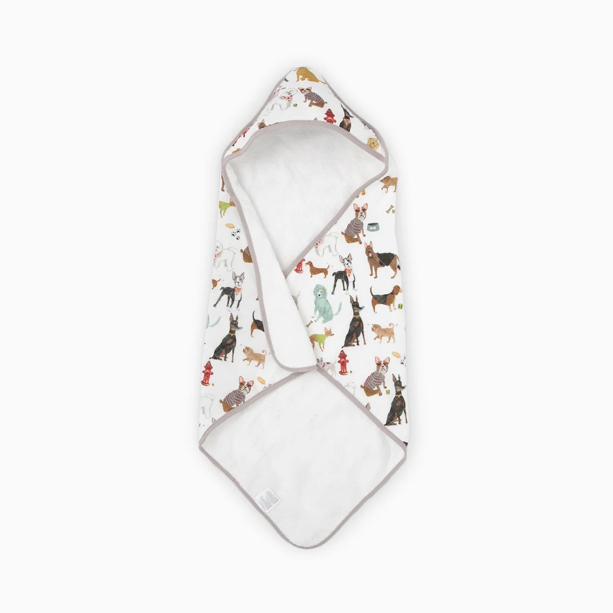 Cotton Muslin & Terry Infant Hooded Towel