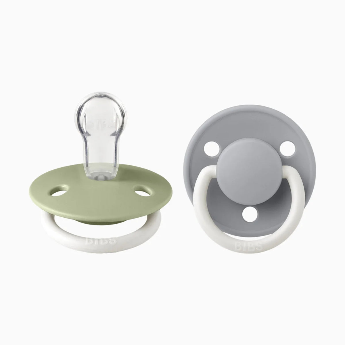 De Lux Glow-in-the-Dark Silicone Pacifier (2 Pack)