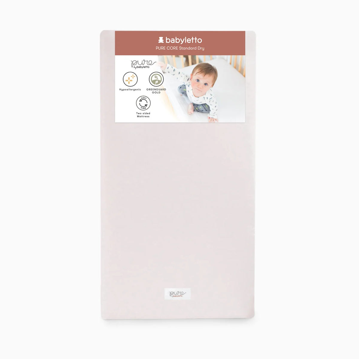 Pure Core Crib Mattress With Dry Waterproof Cover
