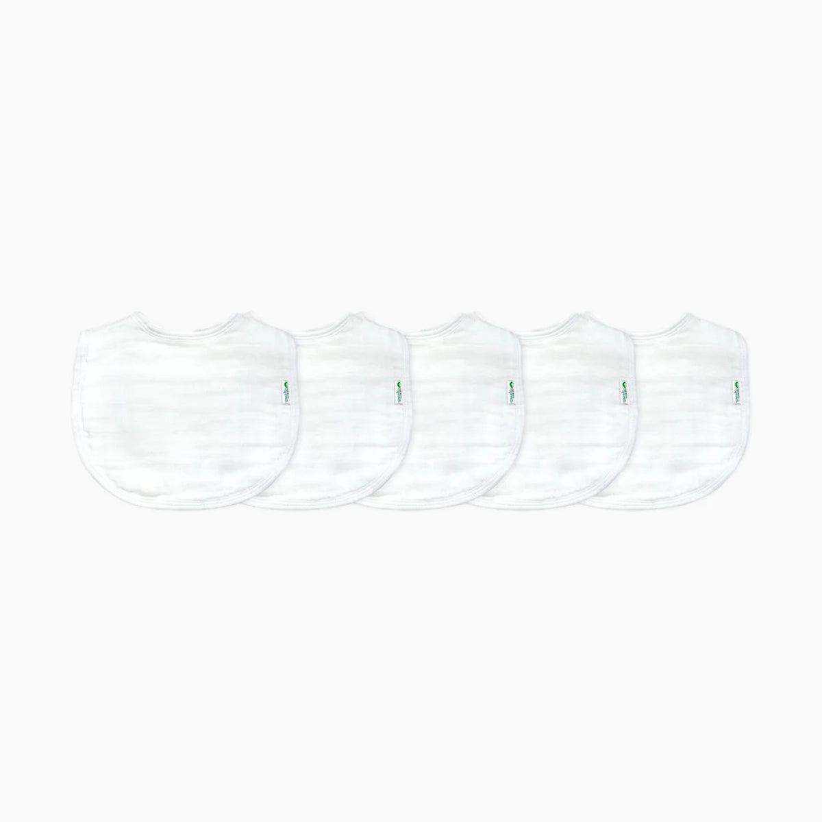 Organic Muslin Bibs (5 Pack)