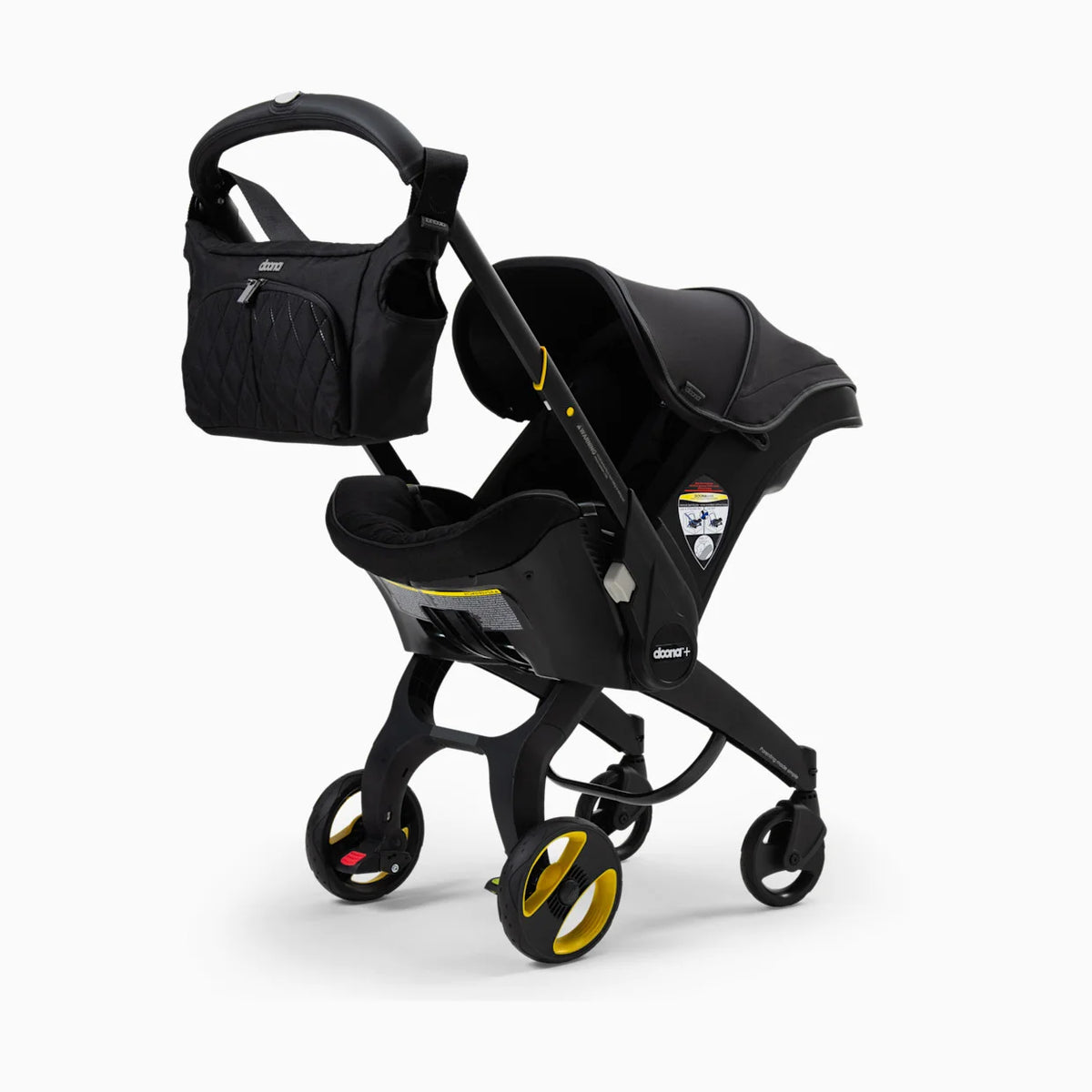 Infant Car Seat & Stroller - Midnight Edition