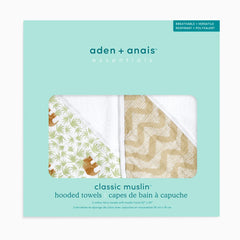 Essentials Hooded Towels (2 Pack)