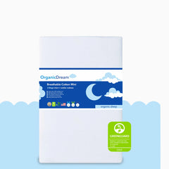 Breathable Cotton Mini 2-Stage Crib Mattress